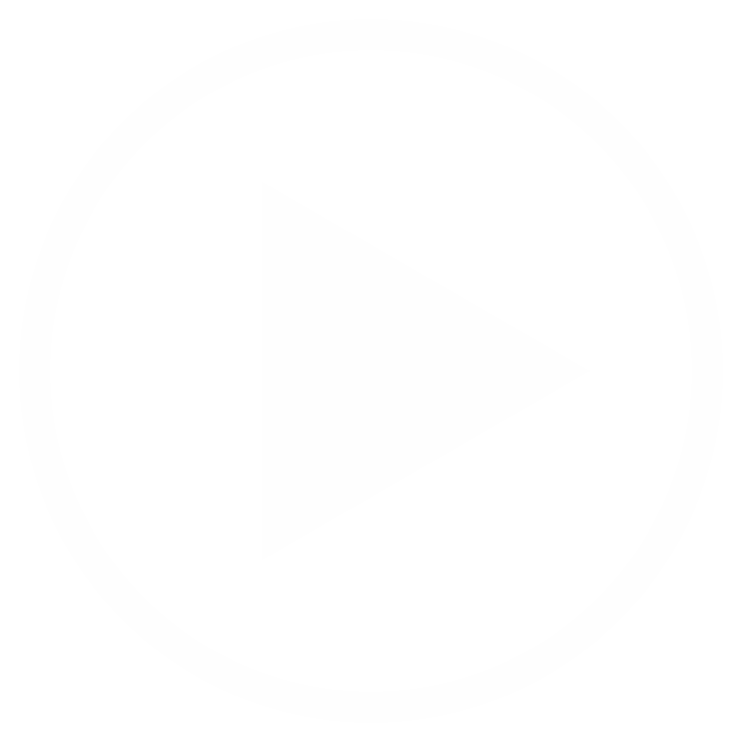 White Play button Png